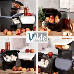 Behållare För Matförvaring-Behållare för grönsaker, frukt, lök, potatis, vitlök, köksförvaring