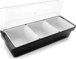 Behållare för kryddor och extra tillbehör - 6 fack