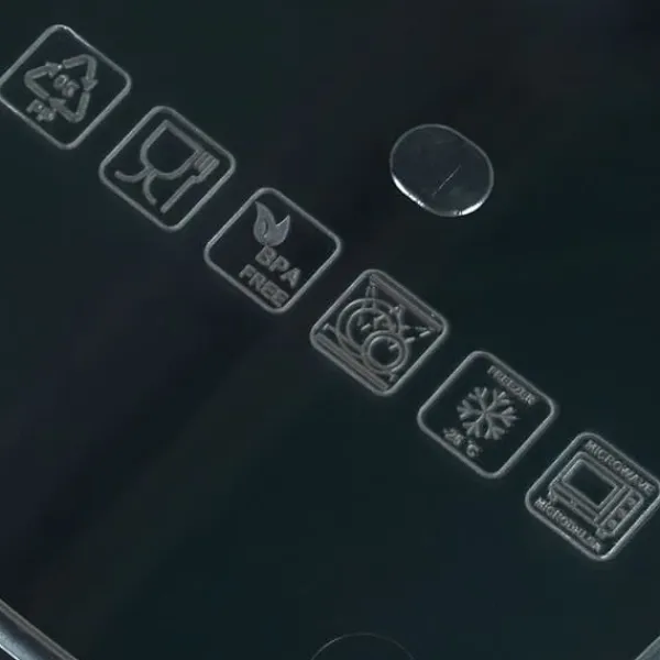 Behållare för lösa produkter med lock 1 l