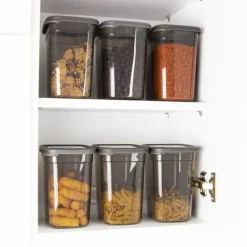 Behållare för lösa produkter med lock 1 l