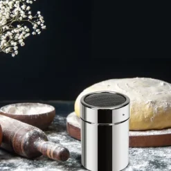 Behållare med sil för florsocker och kanel 300 ml