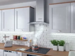 Berdsen BT-202 60 cm spiskåpa med skorsten