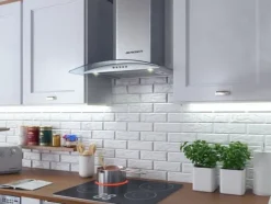 Berdsen BT-202 60 cm spiskåpa med skorsten