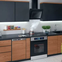 Köksfläktar-Berdsen BT-215 60 cm spiskåpa svart