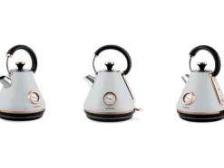 Vattenkokare-Berdsen vattenkokare BD-701 Grå