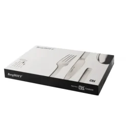 Matbestick-BergHOFF 30-delt Bestikst - Essence Designer Rustfrit Stl Bestik med Elegant Rektangulrt Design