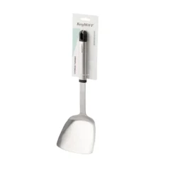 Stekspadar-BergHOFF kinesisk paletkniv - Wokspatel i rustfrit stl med langt hndtag og spejlfinish