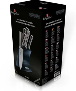 Köksknivar-BERLINGER HAUS BH-2452 KNIVSET I STÄLL