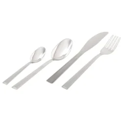Bestick Set 24 Delar För 6 Personer . Rostfritt
