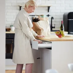 Bestickslåda, Justerbar, 6x23,5x31,5 cm, Plast