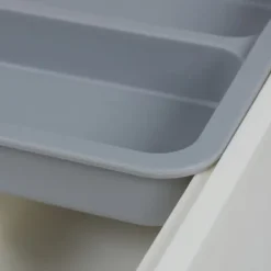 Bestickslåda, Justerbar, 6x23,5x31,5 cm, Plast