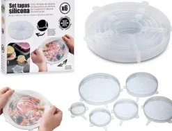 Skållock-Bigbuy Home Set Sängöverkast i silikon (6 delar) (3 x 19 x 19 cm)