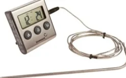 Matlagningstermometrar-Bioterm Digital livsmedelstermometer med sond Bioterm, 0 °C-250 °C