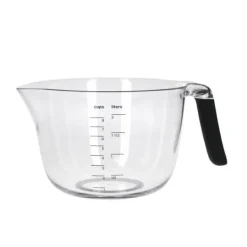Mått & Måttskedar-Blandningsskål - KITCHEN AID - Graderad Salladsskål - 1,9 L - Halkfri - Utan BPA