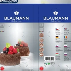 Isformar-Blaumann BL-1196, Pastry maker with stainless steel pusher Red