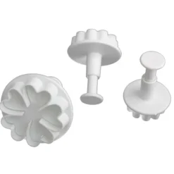 Kakformar-BLOMMOR HJÄRTAN KOLVKÄR