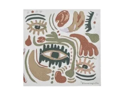 Bloomingville Pappersservetter-Horus Serviet, Multifarvet, FSC®Mix, Paper