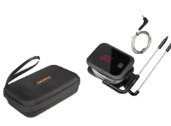 Bluetooth BBQ-termometer, 2 sonder, trådlös räckvidd 100 meter,2x med ett ärende