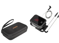 Bluetooth BBQ-termometer, 2 sonder, trådlös räckvidd 100 meter,2x med ett ärende