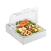 Tillbehör För Matservering-Bänkskiva Matserveringsbehållare för Kryddor, med Lock, Slitstark, Lätt att Rengöra, Köksförvaring