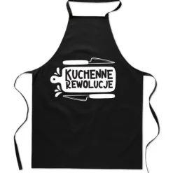 Förkläden-Bomullsförkläde med tryck Kitchen Revolutions kökskniv herr dam
