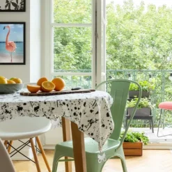 Dukclips & -Vikter-Bordduksvikter, Fjärilsdesign, 7.5x6.5x1 cm, Silver