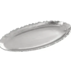 Bordsdekoration Alexandra House Living Silvrig Keramik