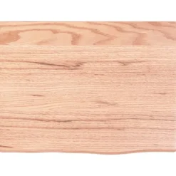 vidaXL Bordsskiva ljusbrun 40x30x2 cm behandlad massiv ek