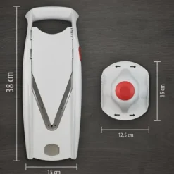 Borner V5 gurkskivare grundsats V-skärare grönsaksskivare potatisskivare rivjärn tomatskivare lökskärare