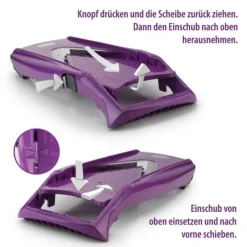 Borner V5 gurkskivare grundsats V-skärare grönsaksskivare potatisskivare rivjärn tomatskivare lökskärare