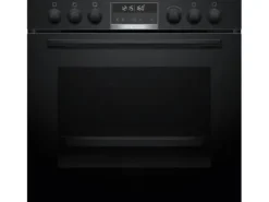 Bosch Spisar-HEG578BB4 + NIF645CB5E, Induktionshäll med zon, 4 zone(s), Glass-keramisk, Svart, Röra, 58,3 cm