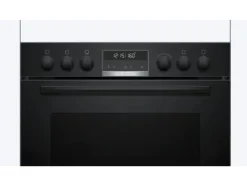 Bosch Spisar-HEG578BB4 + NIF645CB5E, Induktionshäll med zon, 4 zone(s), Glass-keramisk, Svart, Röra, 58,3 cm