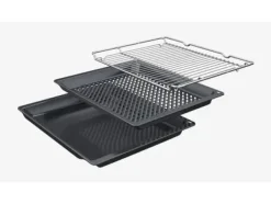 Bosch Spisar-HEG578BB4 + NIF645CB5E, Induktionshäll med zon, 4 zone(s), Glass-keramisk, Svart, Röra, 58,3 cm