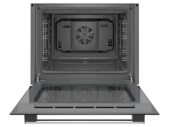 Bosch Serie | 2 HBF113BR1S - Ugn - inbyggd - fördjupning - bredd: 56 cm - djup: 55 cm - höjd: 57.5 cm - Klass A - rostfritt stål