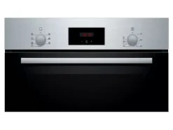 Bosch Serie | 2 HBF113BR1S - Ugn - inbyggd - fördjupning - bredd: 56 cm - djup: 55 cm - höjd: 57.5 cm - Klass A - rostfritt stål