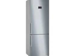 Bosch Serie | 4 KGN497ICT - Kylskåp/frys - bottenfrysskåp - bredd: 70 cm - djup: 66.7 cm - höjd: 203 cm - 440 liter - Klass C - antifingeravtrycksstå | CDON