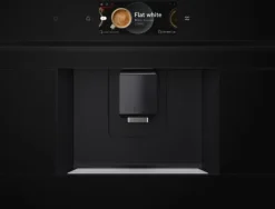 Bosch Series | 8 CTL7181B0 - Automatisk kaffekokare - inbyggd med mjölkskummare - 19 bar - svart