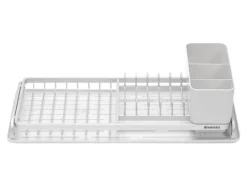 Diskställ & Torkställ-Brabantia Sink Side - Dish rack - 46.3 x 20 x 12.6 cm - ljusgrå