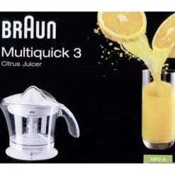 Braun Citruspress MPZ9 Citromatic 20 W Vit