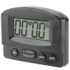 Bärbar Digital Klocka Nedräkningstimer Stor LCD-Display Köksanvändning (Svart