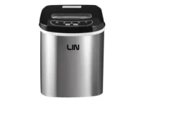 Ismaskiner-Bärbar ismaskin LIN ICE PRO-S12 silver