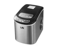 Ismaskiner-Bärbar ismaskin LIN ICE PRO-S12 silver