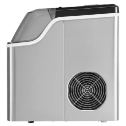 Ismaskiner-Bärbar Ismaskin, Modell för Bänkskiva, 45lbs/24H Produktionskapacitet, Självrengörande, Med Skopkorg