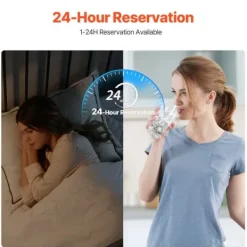 Ismaskiner-Bärbar Ismaskin, Modell för Bänkskiva, 45lbs/24H Produktionskapacitet, Självrengörande, Med Skopkorg