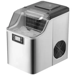 Ismaskiner-Bärbar Ismaskin, Modell för Bänkskiva, 45lbs/24H Produktionskapacitet, Självrengörande, Med Skopkorg