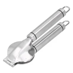 Bärbar korsformad valnötsöppnare i rostfritt stål för hem- och restaurangbruk