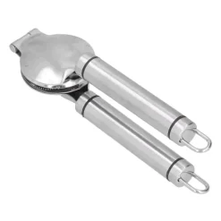 Bärbar korsformad valnötsöppnare i rostfritt stål för hem- och restaurangbruk