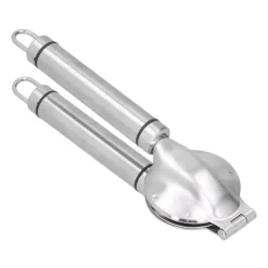 Bärbar korsformad valnötsöppnare i rostfritt stål för hem- och restaurangbruk