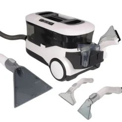 Bärbar Mattvätt, Hög Sugkraft, Dubbel Vattentank,EU, Ett set