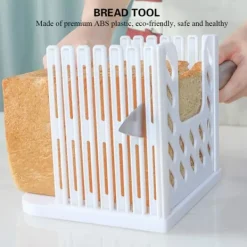 Skärbrädor-Bröd Rostbrödskärare Sandwich Jämnt Skärande Guide med 4 Tjocklekar Bageri Hem Köksverktyg